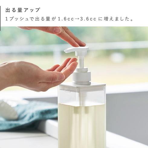 たっぷり洗剤が出るディスペンサー ミスト.|s3